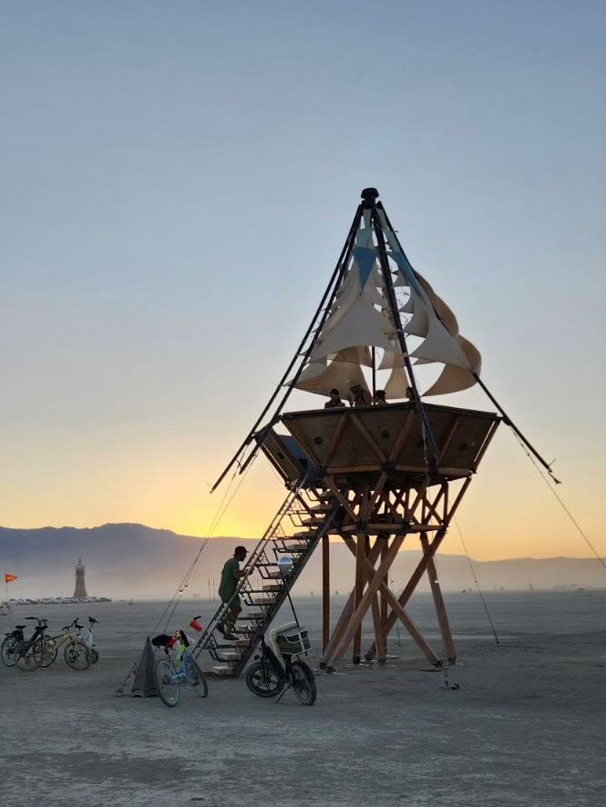 Treehouse at Burning Man