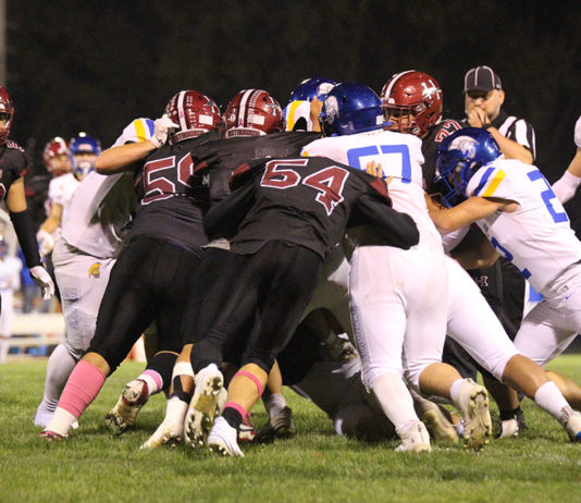 Football pile-on