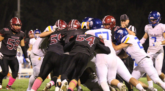 Football pile-on