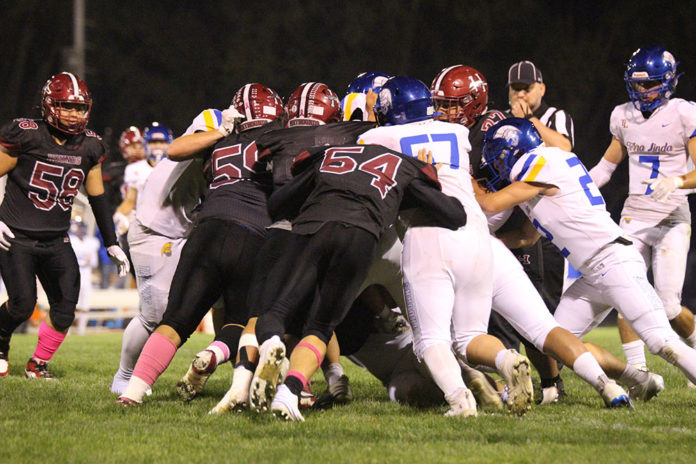 Football pile-on