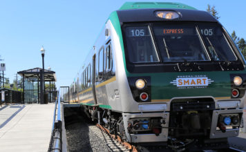 SMART train on tracs