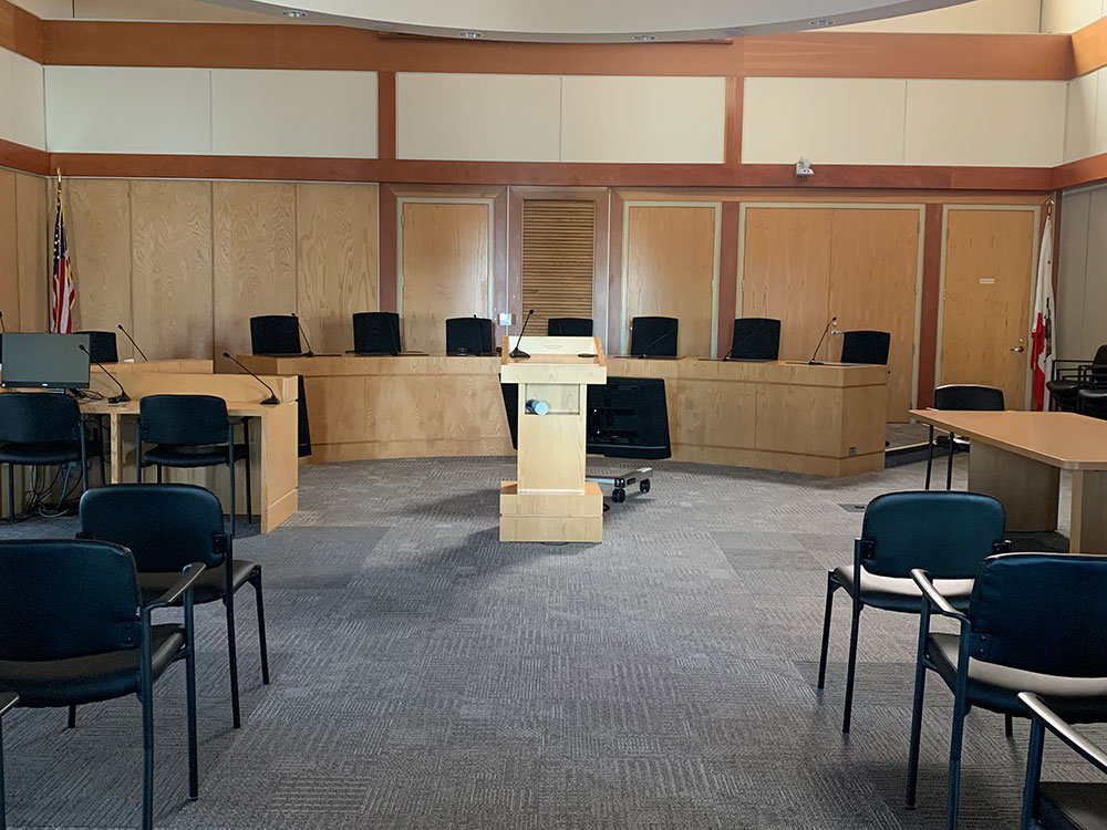 Healdsburg Council Chambers