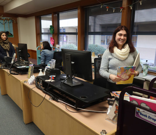 Library workers