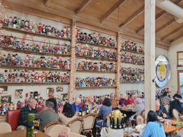 Holiday Nutcrackers on display