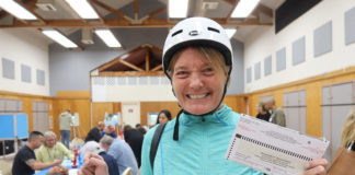 Christine Webster votes