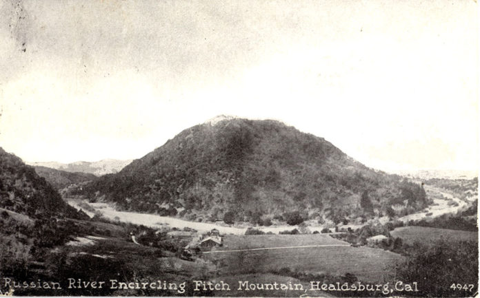 Old photo of Fitch Mountain