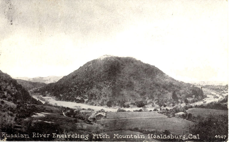 Old photo of Fitch Mountain