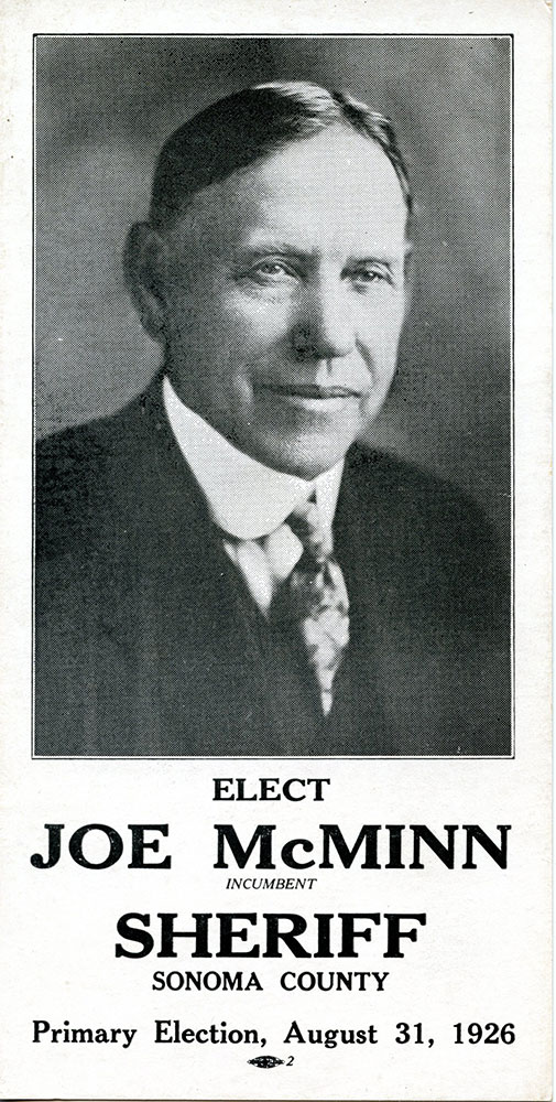 Joe McMinn campaign poster