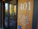 Front door of Healdsburg city offices