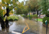 Flooded Foss Creek Footpath