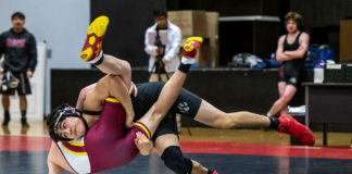 Healdsburg wrestler Alex Diaz-Cano