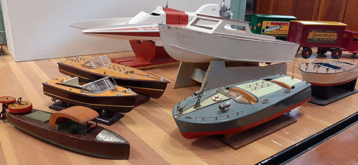 Toy boat collection