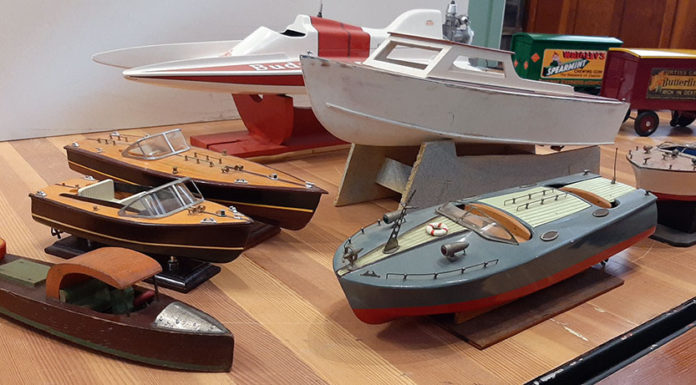 Toy boat collection