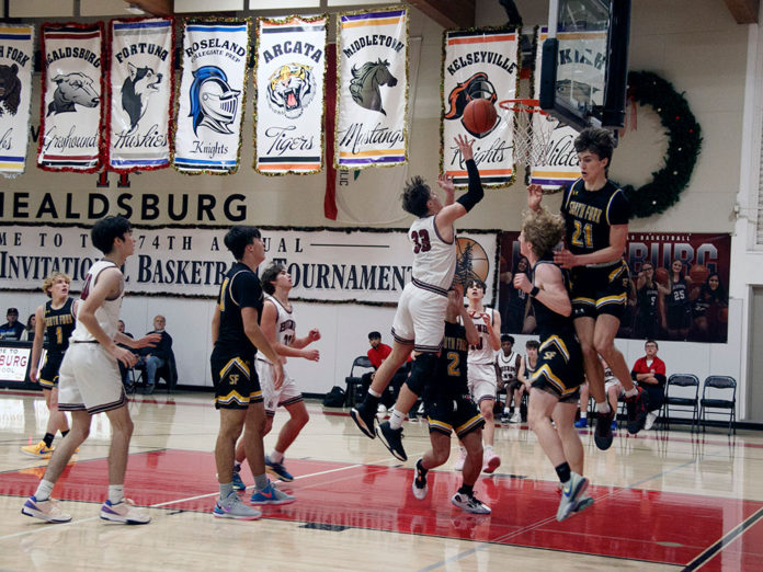 Basketball action at 2023 REIBT