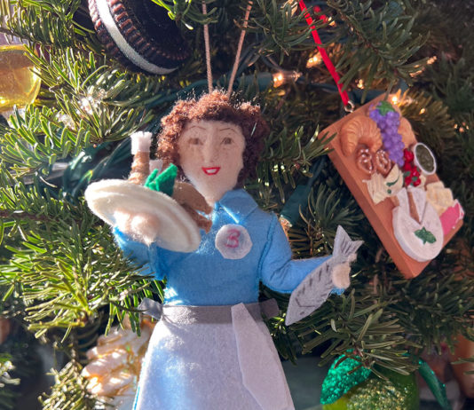 Julia Child ornament