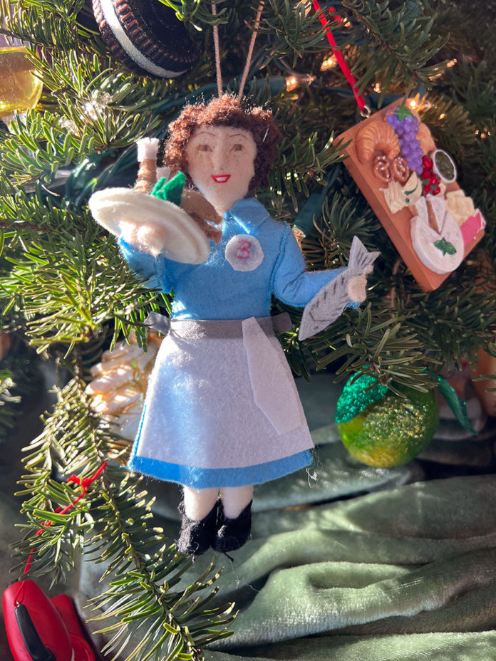 Julia Child ornament