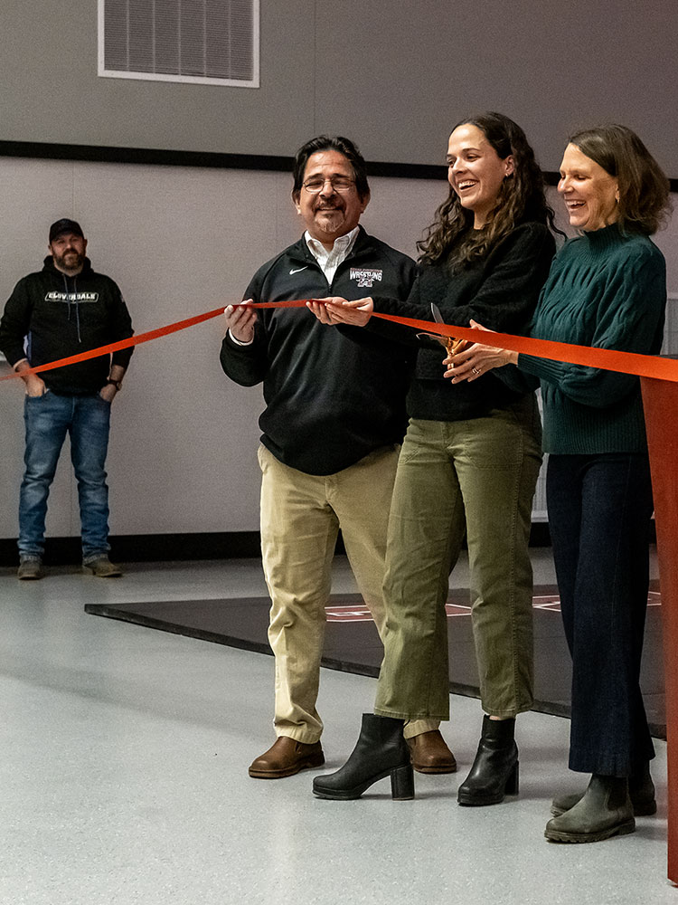 Ribbon cutting of Drew Esquivel Hall