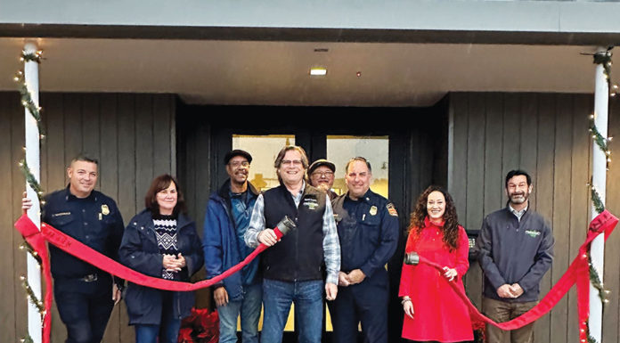 Dedication of Healdsburg's new fire substation