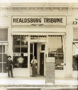 Old Healdsburg Tribune building