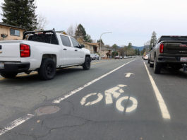 March Avenue bike lane