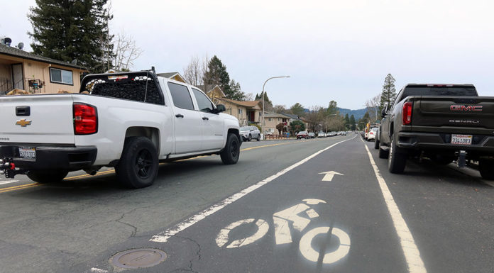 March Avenue bike lane