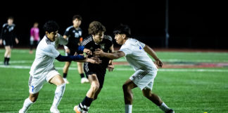 Healdsburg-Analy boys soccer action