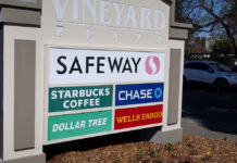 Franchise signage in Healdsburg