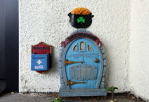 Fairy door in Healdsburg