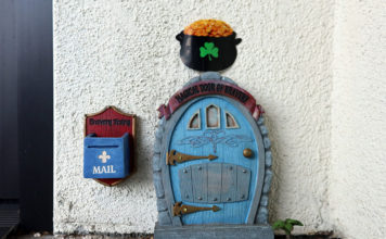 Fairy door in Healdsburg