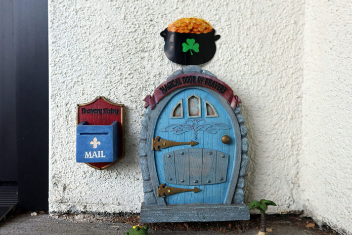 Fairy door in Healdsburg