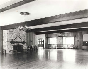 Redwood ballroom at Villa Chanticleer