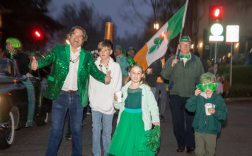 St. Patrick's Day Parade in Healdsburg