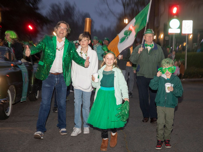 St. Patrick's Day Parade in Healdsburg