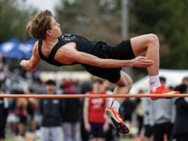 Teague Jasper clears 5'10"