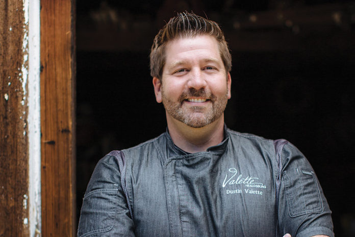 Dustin Valette of Healdsburg